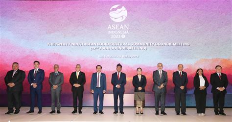 Secretary General Of ASEAN Attends 29th ASEAN Socio Cultural Community