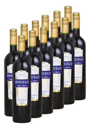 Vinho Sinuelo Bord Demi Seco Tinto Serra Ga Cha Garrafas