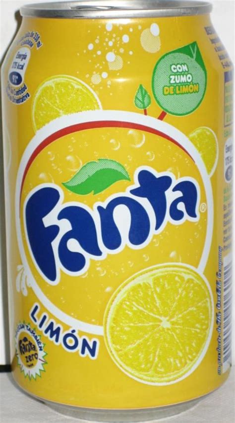 FANTA-Lemon soda-330mL-Spain | Fanta, Soda, Coconut lime