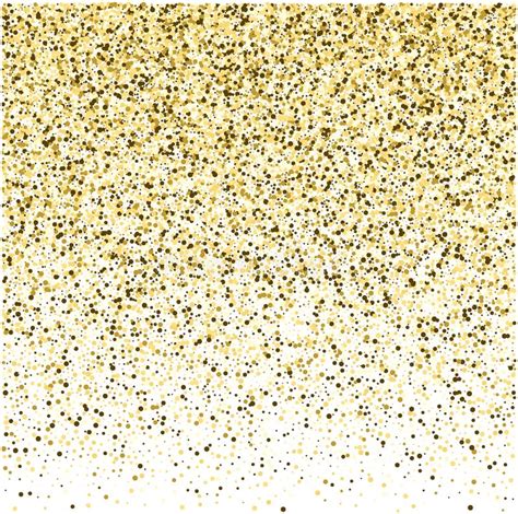 Textura Do Brilho Do Ouro Sparkles Brilhantes Dourados No Fundo Branco