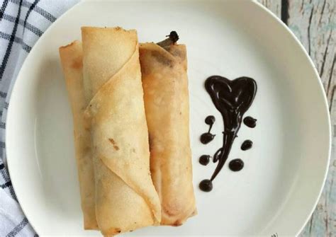 Resep Lumpia Pisang Coklat Oleh Renny Mahlenny Cookpad