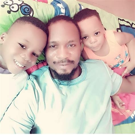 Nollywood Actor Jnr Pope Carries His Son On His Back Celebrities React Celebrities Nigeria