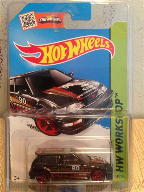 Hot Wheels Langka Honda Civic Ef Hitam