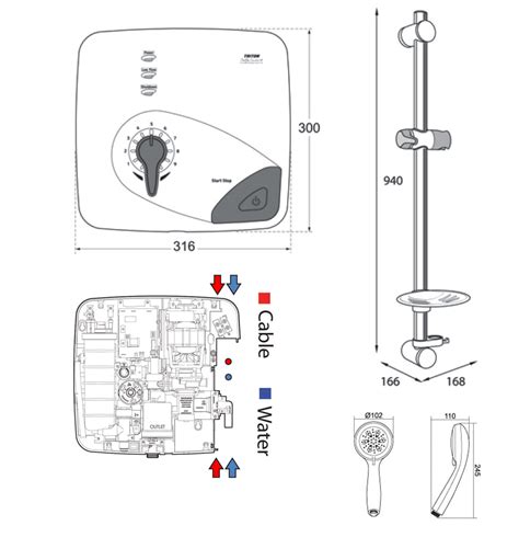 Triton Safeguard Pumped Care Thermostatic Electric Shower 8 5 Kw