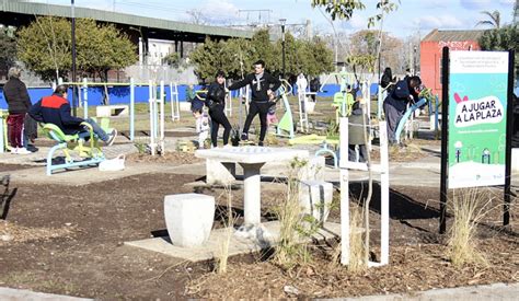 Cascallares Y Fabiani Recorrieron Las Obras Del Parque Saludable De