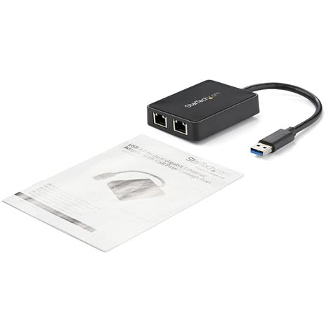 Usb To Dual Port Gigabit Ethernet Adapter Nic W Usb Port Bci