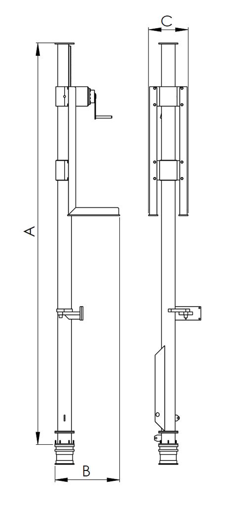 SP Schematic DECK Marine Systems