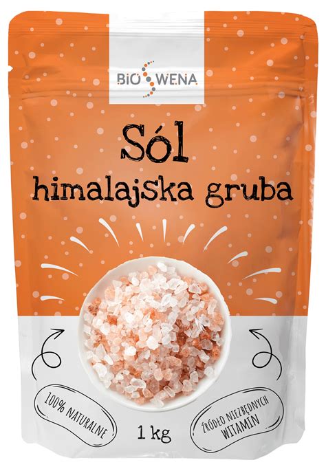 Sól himalajska 1kg GRUBA różowa naturalna 13349901819 Allegro pl