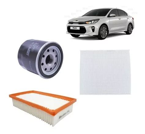 Kit Filtro Aceite Aire Polen Para Kia Rio 4 5 1 4 2017 2022 Cuotas