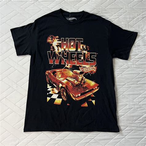 Retro Hot Wheels Graphic Tee Condition Depop