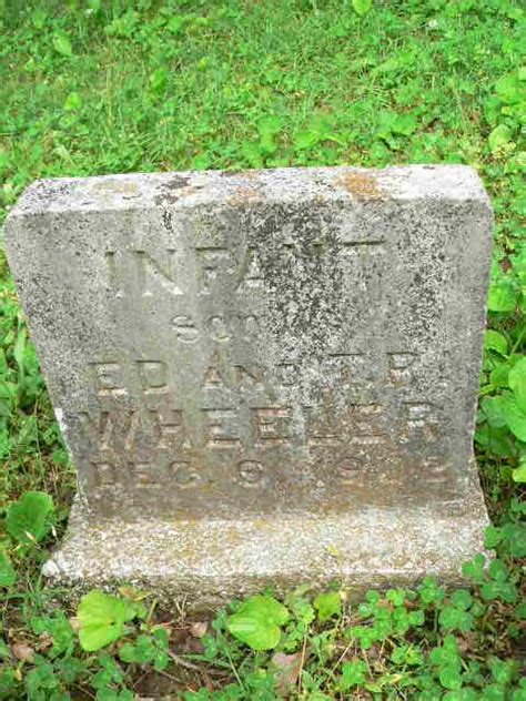 Infant Wheeler 1902 1902 Memorial Find A Grave