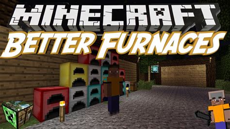 Minecraft Modreview Better Furnaces Neue Fen Mit Vielen