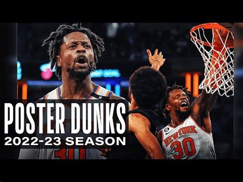 Julius Randle S Most FEROCIOUS Poster Dunks Of The 2022 23 NBA Season