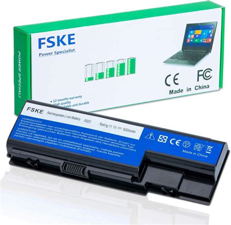 Fske As B As B Batterie Pour Acer As B As B As B