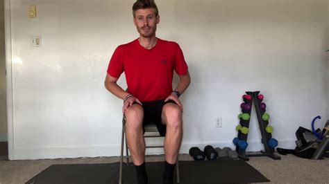 Seated Piriformis Stretch Youtube