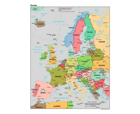 Mapas de Europa y países Europeos Colección de mapas de Europa