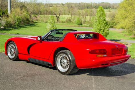 1994 Dodge Viper Rt10 Rt10 Roadster Roe Supercharger 29729 Miles