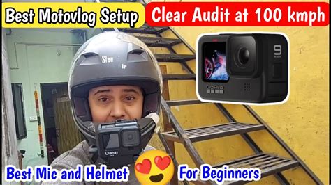 GoPro Hero 9 Complete Motovlog Setup Best Motovlog Setup For Clear