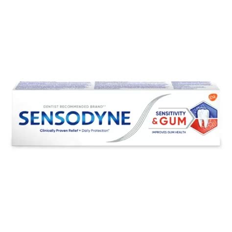 Sensodyne Sensitivity & Gum, паста за зъби 75 мл. на ️ ТОП цена ...
