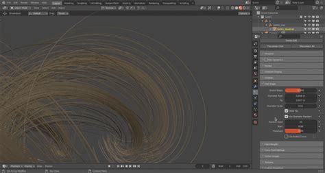 Blender Addon D Hair Brush Support New Hair System Vfx Grace
