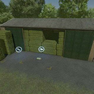 Old Farm Package Bale Storages Extension V Fs Mod Farming