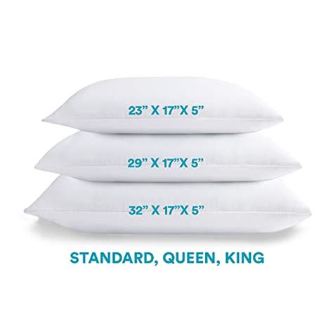 Sleep Innovations Reversible Pillow Cooling Gel Memory Foam And Classic ...