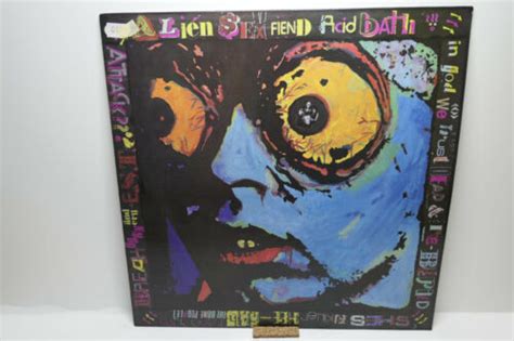 Alien Sex Fiend Acid Bath Gram18 84 Orig Uk Rare Vinyl Goth Synth