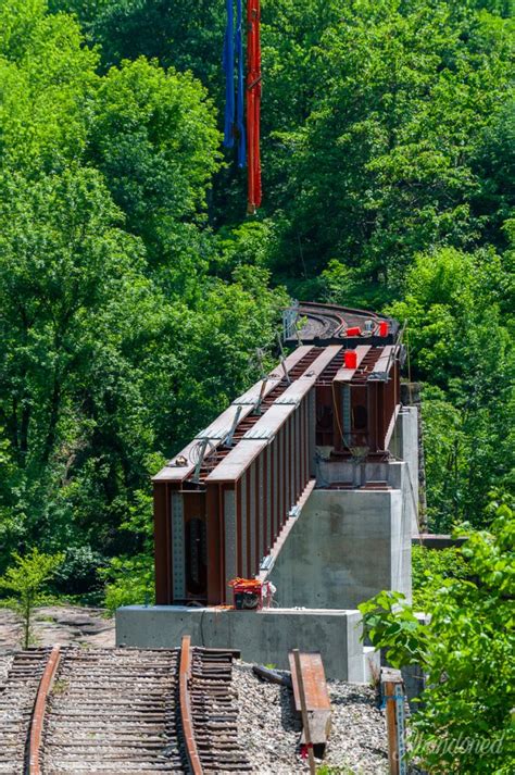 C&O Gauley Branch - New River Bridge - Abandoned