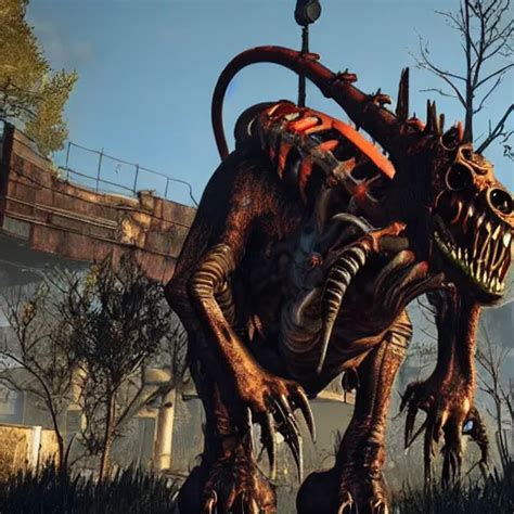 Deathclaw From Fallout 4 Unreal Engine 5 4 K Stable Diffusion