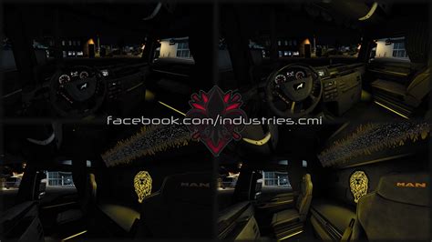 Man Tgx E Cmi Interior Bundle V Ets Mods Euro Truck