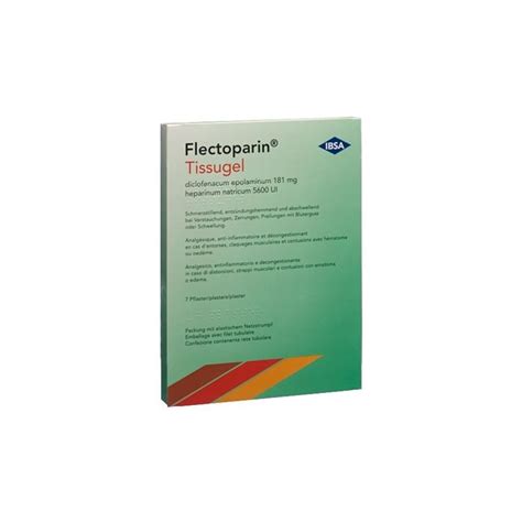 Flectoparin Tissugel Pfl Stk