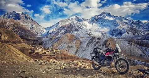 Upper Mustang Motor Bike Tour Paradise Himalayan