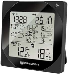 Bresser 4CAST MS Station météo sans fil 4 jours Noir Amazon fr Jardin