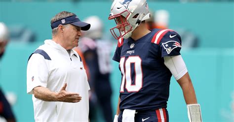 Bill Belichick Explains Patriots Qb Situation Mac Jones Bailey Zappe