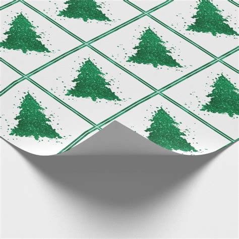 Vibrant Emerald Green Christmas Wrapping Paper