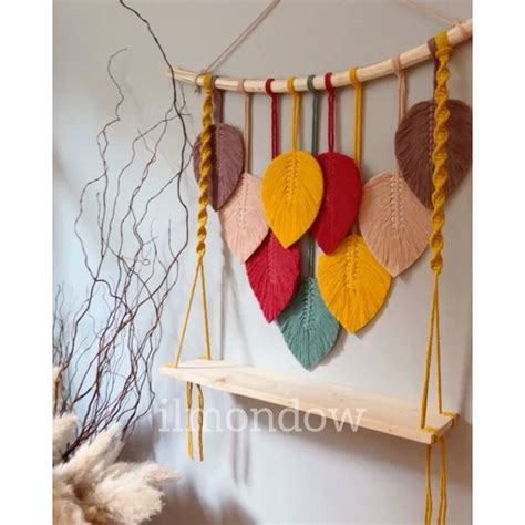 Hiasan Dinding Hanging Rack Hanging Decoration Room Decoration