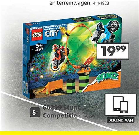 Lego City 60299 Stunt Competitie Aanbieding bij Top 1 Toys - 1Folders.nl