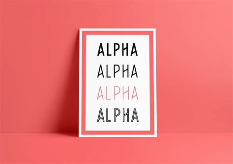 Alpha Font - Fonts Hut