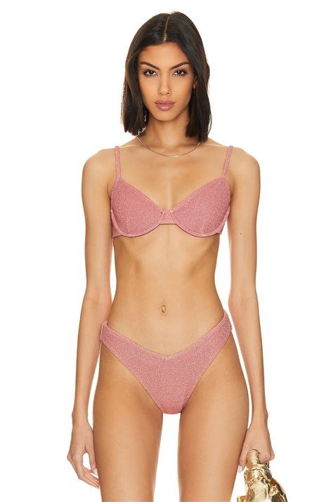 BEACH RIOT Camilla Bikini Top In Sugar Plum REVOLVE