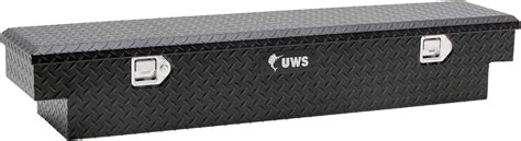 Uws Ec10903 59 Inch Matte Black Heavy Wall Aluminum Utv Tool Box Select Polaris