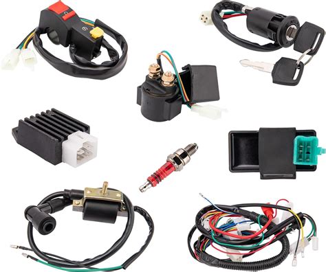 Kit completo de arnés de cableado eléctrico de bobina CDI regulador