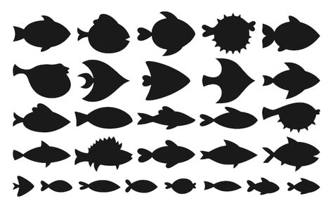 Printable Fish Shapes