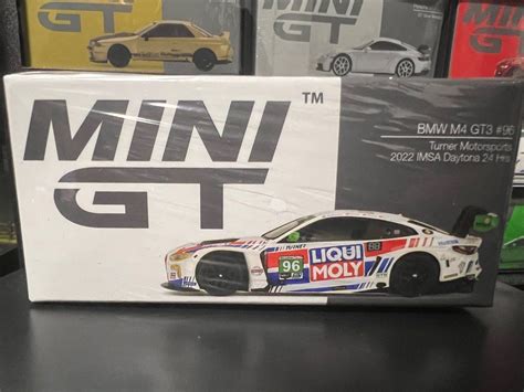 MINI GT BMW M4 GT3 Turner Motorsports TOMICA HOT WHEELS TINY HK BUS ERA CAR PARA64 Hobbies