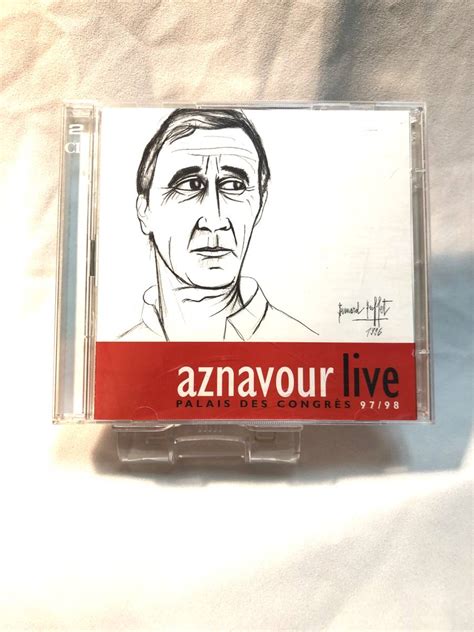 Cd Aznavour Live Palais Des Congres Charles Aznavour