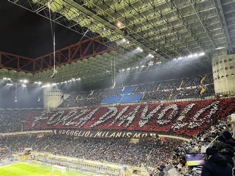 World Ac Milan On Twitter La Hermosa Coreograf A De La Curva Sud