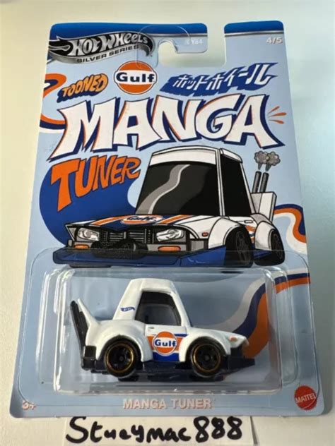 Hot Wheels Silver Series Tooned Gulf Manga Tuner Combined Postage Picclick Uk