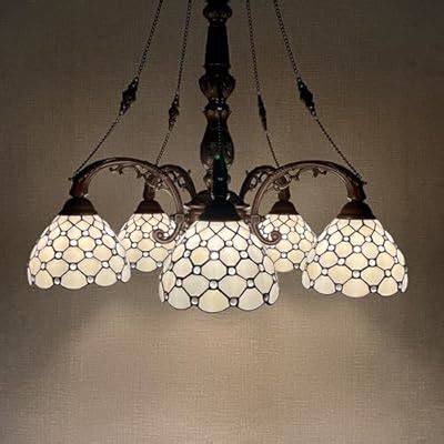 Capulina Tiffany Pendant Light Chandeliers 5 Light India Ubuy