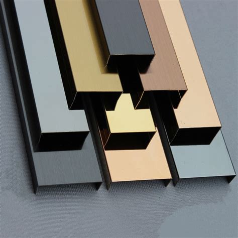 Golden Aluminium U Channel 15mm Bathroom Tile Edge Trim Metal Tile Trim