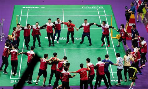 Team China Beats S Korea To Claim Rd Straight Sudirman Cup