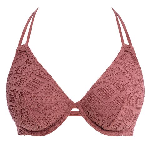 Bikini Top Med Fyld Freya Sundance Halterneck Bikini Top Nutmeg